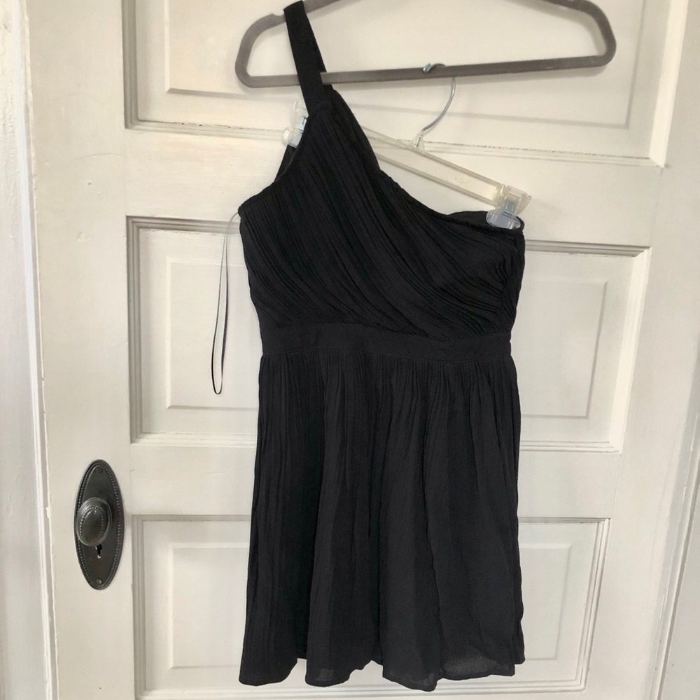 One Shoulder Little Black Dress